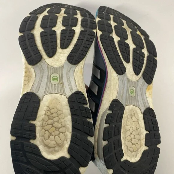 Adidas Shoes Women Size 10.5 Energy Boost Gray Athletic Running Sneakers 4112 - Picture 12 of 16